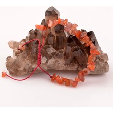 Taş Sandığı Akik Taşı Bileklik - Ayarlamalı