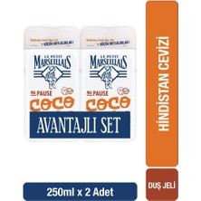 Le Petit Marseillais Bonheur Hindistan Cevizi Duş Jeli 250 ml 1+1