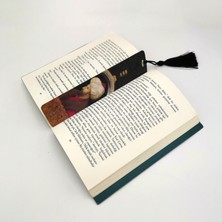 Sadrazam Fatih Sultan Mehmet Baskılı Püsküllü Kitap Ayracı   BOOKMARKAYRAÇ-097