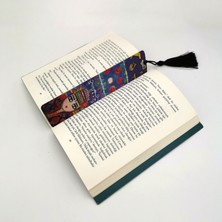 Sadrazam Türk Kızı Baskılı Püsküllü Kitap Ayracı   BOOKMARKAYRAÇ-114