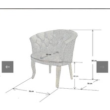 Mert Concept Çay Seti̇ 2+1+1 Koltuk Salon Takımı