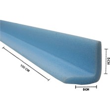 Reelfoam Reelfoam  Eşya Mobilya Ambalaj Köpüğü Kenar Köşe Koruyucu L Profil 5x5 Cm  10 mt