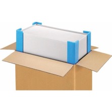 Reelfoam Reelfoam  Eşya Mobilya Ambalaj Köpüğü Kenar Köşe Koruyucu L Profil 5x5 Cm  10 mt