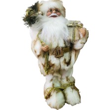 Event Party Store  Yılbaşı Figür Noel Baba (Krem) 45CM