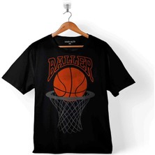 Kendim Seçtim Baller Basketball Basketbol Nba Basketçi Üçlük Çocuk Tişört