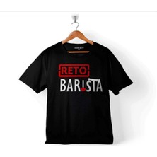 Kendim Seçtim The Reto Barista Coffee Kahve Espresso Çocuk T-Shirt