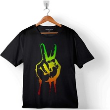 Kendim Seçtim Reggae Özgürlük Işareti Rasta Iı Tımelıne Çocuk T-Shirt