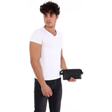 Ramsburry Erkek Siyah Clutch El Çantası