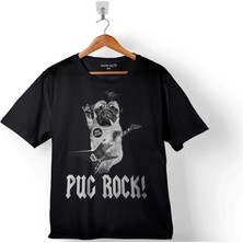Pug Rock Pugs Dead Metal Musıc Köpek 2 Çocuk Tişört