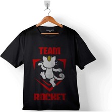 Pokemon Team Rocket Logo Roket Takımı Çocuk Tişört