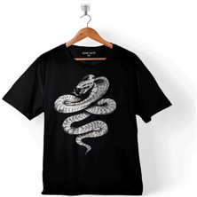Kral Kara Kobra Yılan Kıng Black Snake Cobra 3 Çocuk Tişört
