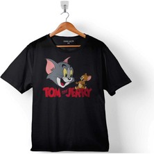 Tom And ve Jerry Kedi Fare Çocuk Tişört