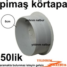 Yıldırım Nalbur 2 Adet 50 Lik Körtapa Pimaş Gider Tapası 5cm Körleme Aparatı