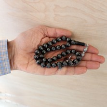 Abbas Shop Gümüş Kakma Işlemeli Gürcistan Oltu Tesbih