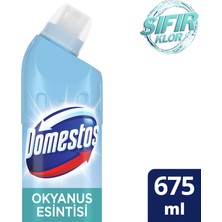 Domestos Sıfır Klor Çamaşır Suyu Okyanus Esintisi 675 ml