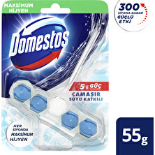 Domestos 5'li Güç Çamaşır Suyu Katkılı Tuvalet Blok