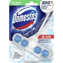 Domestos 5'li Güç Çamaşır Suyu Katkılı Tuvalet Blok