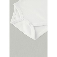 Tuğba Baby Unisex Bebek Daffy Duck Organik Baskılı %100 Pamuklu Zıbın