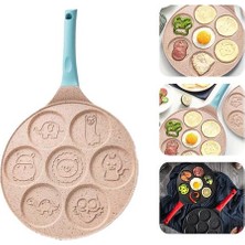 Sanlindou Kızarmış Yumurta Burger Pan Kızarmış Pan Soba Ocak Kahvaltı Tencere Mutfak Pişirme Pot Aracı Ev Yumurta Tencere Gaz Tavalar | Tavalar (Yurt Dışından)