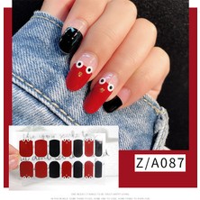 Ocean Tırnak Oje Sticker, Tırnak Dövmesi, Kolay Uygulanabilir, 14'lü Nail Art Set