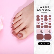 Ocean Tırnak Oje Sticker, Tırnak Dövmesi, Kolay Uygulanabilir, 22'li Nail Art Set