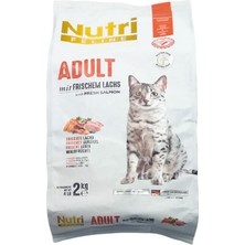 Nutri Feline Adult Somon Etli 2kg  Yetişkin Kedi Maması