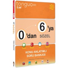 Tonguç Akademi Yayınları Tonguç Akademi 0'dan 6'ya Sözel Konu Anlatımlı Soru Bankası