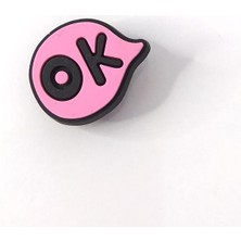 Terlik Ayakkabı Süsü Silikon Kız Erkek Aksesuar 1 Adet Hediye