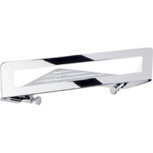 System Banyo Aksesuarları System Banyo Krom Duş Rafı Krom Renk 21 cm