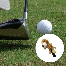 2 Adet Golf Club Headgear Yedek Koruma Hayvan Ahşap Headgear Için