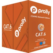 Prolly Pcd 5394G Cat6 Kablo 305 mt Gri Kablo