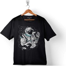 Kendim Seçtim Astronot Uzay Space Cosmos Galaksi Gezegen 3 Çocuk T-Shirt