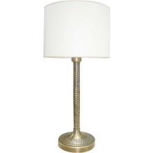 Modi Lighting Dövme Gövdeli Hasır Şapkalı Masa Lambası MOD-ML-4464-PES-DETAY