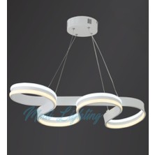 Modi Lighting 2s Burgulu Beyaz LED Avize MD29