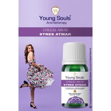 Young Souls Aromatherapy Stress Away Essential Oil Blend Stres Atmak Uçucu Yağ Karışımı 10 ml