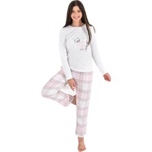 Arnetta Pamuklu Kadın Uzun Kol Pijama Takım 1497