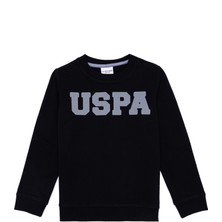 U.S. Polo Assn. Erkek Çocuk Siyah Sweatshirt 50260644-VR046