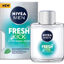 NIVEA Men Cool Kick Fresh Tıraş Sonrası Losyon 100ml, Serinleten Ferahlık