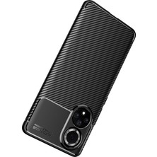 Kny Huawei Nova 9 Kılıf Karbon Desenli Lux Negro Silikon