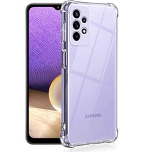 Kny Samsung Galaxy A33 Kılıf Kamera Korumalı Şeffaf Antishock Silikon