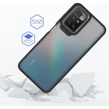 Kny Xiaomi Redmi 9c Kılıf Silikon Kenarlı Renkli Flora Kapak