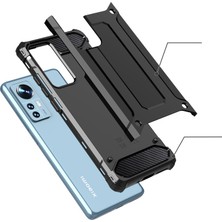 Kny Xiaomi Mi 12 Kılıf Ultra Korumalı Çift Katmanlı Armour Case