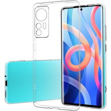 Kny Xiaomi 12 Kılıf Ultra Ince Şeffaf Silikon