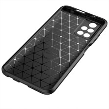 Kny Xiaomi Redmi Note 11 Kılıf Karbon Desenli Lux Negro Silikon