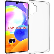 Kny Samsung Galaxy A32 5g Kılıf Ultra Ince Şeffaf Silikon