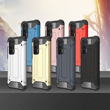 Kny Huawei P40 Kılıf Çift Katmanlı Armour Case