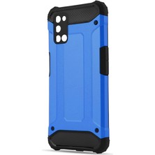 Kny Oppo A92 Kılıf Çift Katmanlı Armour Case