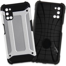 Kny Oppo A92 Kılıf Çift Katmanlı Armour Case