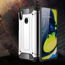 Kny Samsung Galaxy A11 Kılıf Çift Katmanlı Armour Case