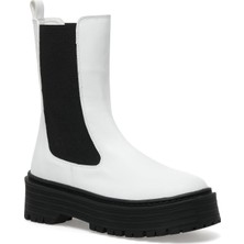 Nine West Malpe 2pr Beyaz Kadın Chelsea Bot